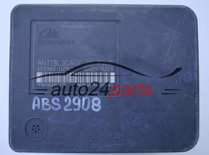 ABS POMPA I STEROWNIK CITROEN PEUGEOT 9649026980, 10.0206-0102.4, 10020601024, 10.0960-1129.3, 10096011293