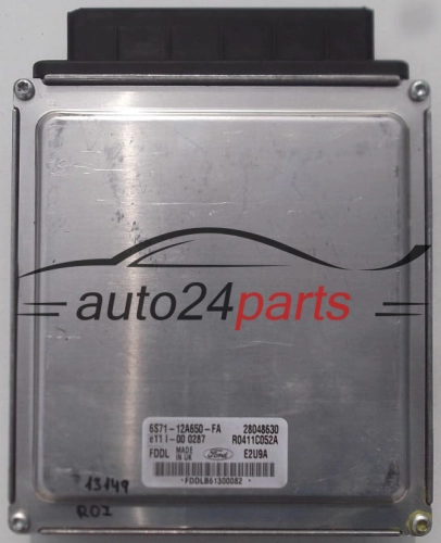 KOMPUTER STEROWNIK SILNIKA FORD MONDEO 6S71-12A650-FA, 6S7112A650FA, 28048630, R0411C052A -