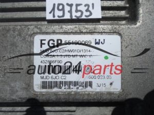FGP 55190069 WJ Sterownik silnika Opel Corsa C 1.3 CDTI Z13DT Y13DT Magneti Marelli MJD6JO.C2