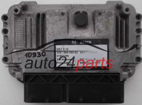 KOMPUTER STEROWNIK SILNIKA FIAT BOSCH 0261 B06 659-02, 0261B06659, 51807286 - 10930