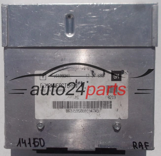 KOMPUTER STEROWNIK SILNIKA OPEL VECTRA B DELCO 16199341