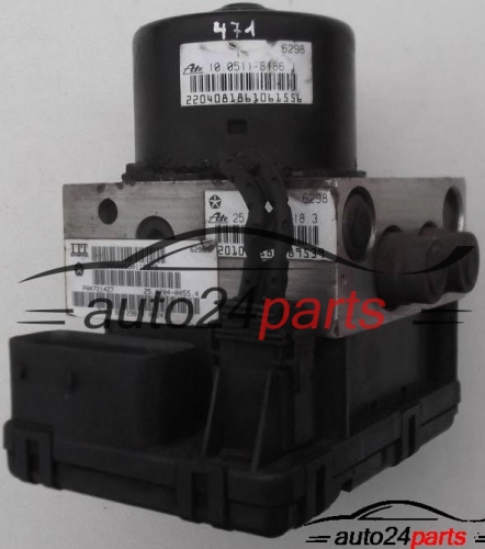 ABS HYDRAULIK-AGGREGAT MIT STEUERGERAET CHRYSLER VOYAGER ATE 10.0511-8186.1, 10051181861, P04721427, ATE 25.0204-0055.4, 25020400554, 25.0204-0118.3, 25020401183, 25.0946-0103.3, 25094601033 