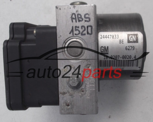 ABS HYDRAULIK-AGGREGAT MIT STEUERGERAET OPEL ASTRA H ZAFIRA B GM 24447833 GN
