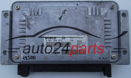 KOMPUTER STEROWNIK SILNIKA RENAULT BERLINGO PARTNER 1.4 BOSCH 0 261 204 977, 0261204977, 96 309 854 80, 9630985480 - 12500