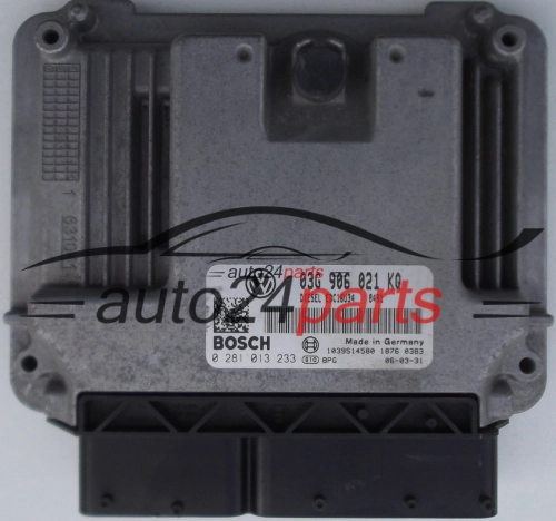 KOMPUTER STEROWNIK SILNIKA VW VOLKSWAGEN GOLF 1.9 TDI 03G906021KQ BOSCH 0281013233