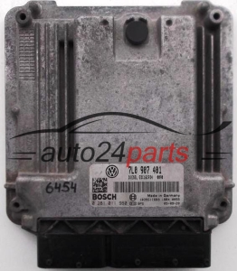 MOTORSTEUERGERÄT ECU STEUERGERÄT VW VOLKSWAGEN TOUAREG 3.0 TDI BOSCH 0 281 011 960, 0281011960, 7L0 907 401, 7L0907401, 1039S11689
