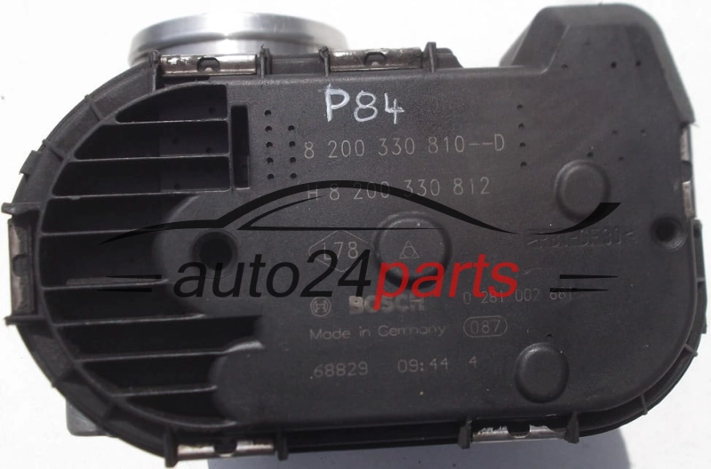 PRZEPUSTNICA POWIETRZA RENAULT NISSAN OPEL BOSCH 0 281 002 681, 8 200 330 810 D,  H 8 200 330 812