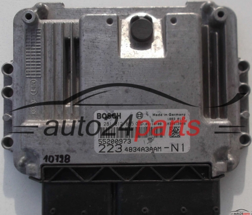 KOMPUTER STEROWNIK SILNIKA FIAT DOBLO 1.9 JTD, BOSCH 0 281 012 865, 0281012865, 55200973