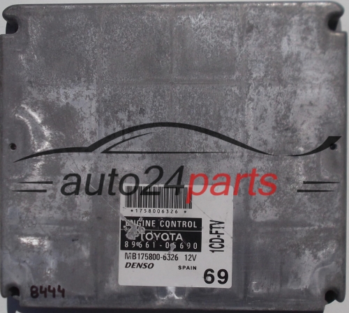 TOYOTA AVENSIS 2.0, 89661-05690, 8966105690, MB175800-6326, 1CD-FTV 