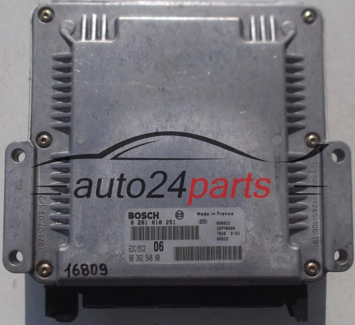 KOMPUTER STEROWNIK SILNIKA CITROEN XANTIA 2.0 HDI