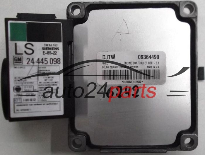  KOMPUTER STEROWNIK SILNIKA OPEL ASTRA CORSA ZAFIRA 1.4 Z14XE 