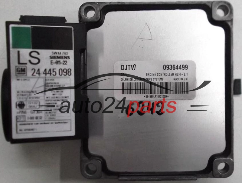  KOMPUTER STEROWNIK SILNIKA OPEL ASTRA CORSA ZAFIRA 1.4 Z14XE 