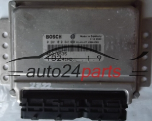 KOMPUTER STEROWNIK SILNIKA FIAT BRAVA BRAVO 1.9 JTD 46814535 18241HD BOSCH 0281010341, 0 281 010 341, 28SA4786