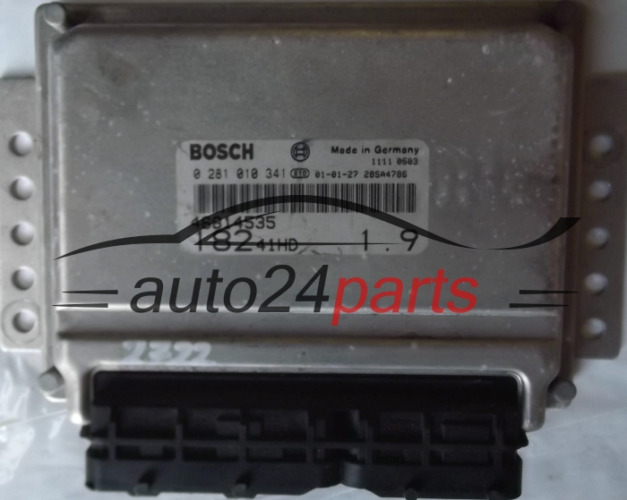 KOMPUTER STEROWNIK SILNIKA FIAT BRAVA BRAVO 1.9 JTD 46814535 18241HD BOSCH 0281010341, 0 281 010 341, 28SA4786
