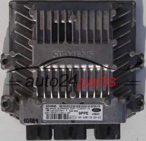 MOTORSTEUERGERÄT ECU STEUERGERAT FORD FIESTA 1.4 TDCI 5WS40078H-T, 3S61-12A650-JE, 3S6112A650JE, 9PPE 