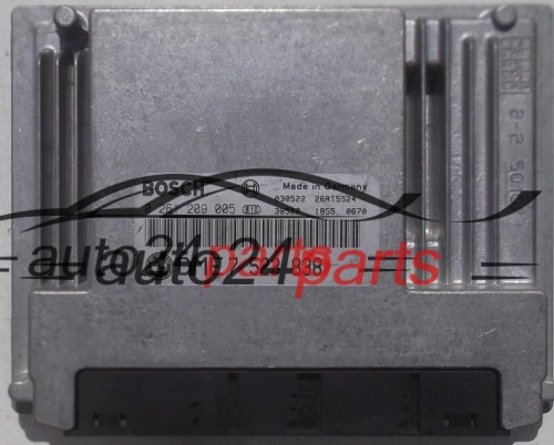  CALCULATEUR MOTEUR BMW E46 318 2.0 BOSCH 0 261 209 005, 0261209005, DME 7 523 838, DME7523838, 7523838