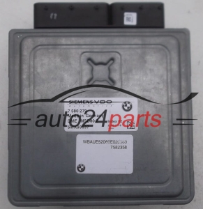 MOTORSTEUERGERÄT ECU STEUERGERÄT  BMW 2.0 SIEMENS VDO 5WK93637, 7 580 279, 7580279, 7582358, DME MSD80.2 