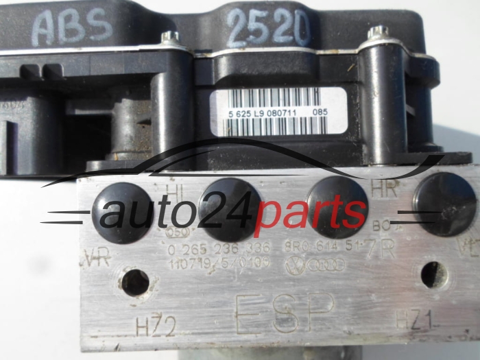 BOMBA HIDRAULICA Y CENTRALITA ABS AUDI Q5 BOSCH 0 265 236 336, 0265236336, 8R0614517R, 0265951512