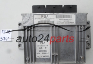CENTRALITA DE MOTOR CITROEN PEUGEOT 21646328-9, 216463289, 9644486380, 9643786680-01