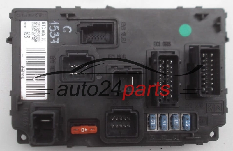 CENTRALKA MODUL BSC CITROEN PEUGEOT S120017005B, 9662007580