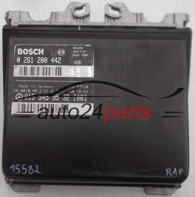 CALCULATEUR MOTEUR MERCEDES BOSCH 0 261 200 442, 0261200442, 015 545 95 32, 0155459532