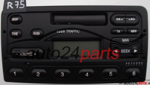 RADIO KASSETTE 4000 TRAFFIC FORD 97FP-18K876-GA / 97FP18K876GA / M085358 