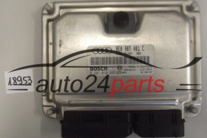 KOMPUTER STEROWNIK SILNIKA AUDI A4 1.9 TDI BOSCH 0 281 010 493, 0281010493, 8E0 907 401 C, 8E0907401C, EDC15VM+  - 18953