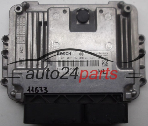 KOMPUTER STEROWNIK SILNIKA HONDA CIVIC 2.2 CDTI BOSCH 0 281 012 660, 0281012660, 9S131312050077, ML