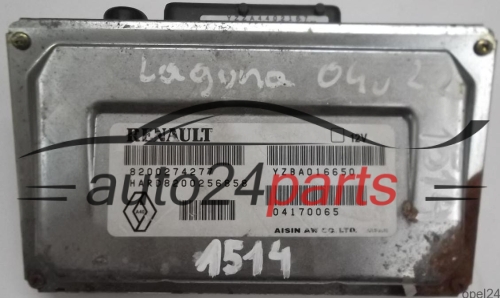 CENTRALITA ECU CAJA DE CAMBIO AUTOMATICO RENAULT LAGUNA ESPACE 2.2 2.5 3.0 DCI 8200274277, HARD8200256858 
