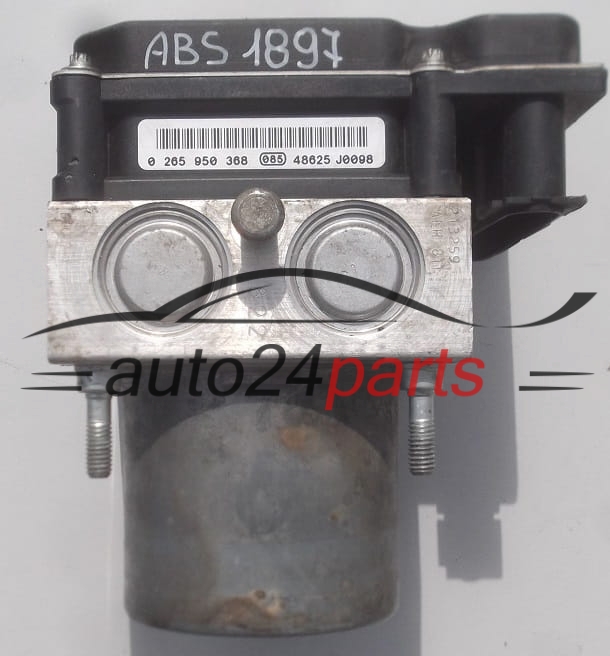 ABS HYDRAULIK-AGGREGAT MIT STEUERGERAET  PEUGEOT 307 BOSCH  0 265 950 368