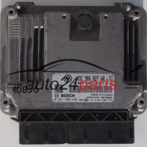 Motorsteuergerät  VW VOLKSWAGEN POLO 1.4 TSI BOSCH 0261S06492 03C906027AR