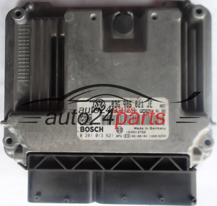 ECU CENTRALITA DE MOTOR SEAT LEON 2.0 TDI 03G906021JE, 03G906021AB, 0281013621