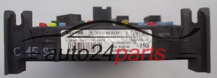 CENTRALKA MODUL BSI PEUGEOT S118085220 D, S118085220D, 9652474780 