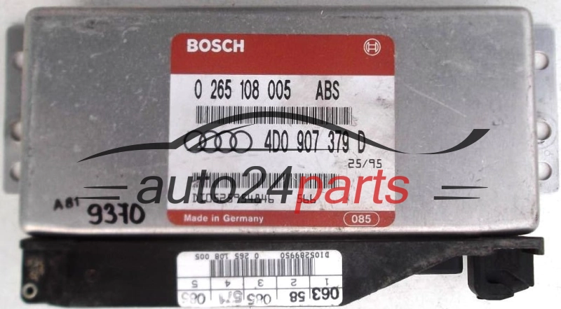 4D0907379D, 4D0 907 379 D, BOSCH 0265108005, 0 265 108 005