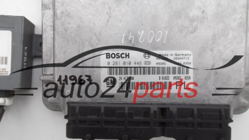 KOMPUTER STEROWNIK SILNIKA OPEL FRONTERA 2.2 DTI BOSCH 0 281 010 448, 0281010448, 24 417 200, 24417200 - 