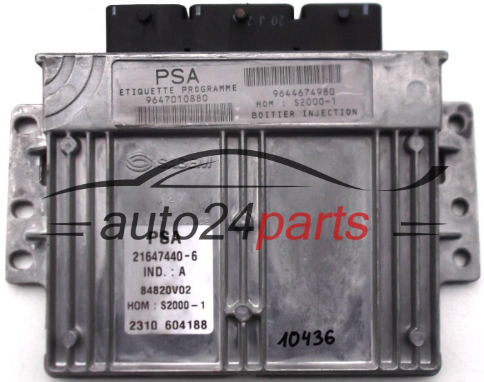 calculateur moteur pour peugeot 406 1.8