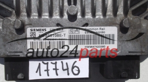 KOMPUTER STEROWNIK SILNIKA CITROEN BERLINGO 2.0 HDI 5WS40108E-T, 5WS40108ET, SW9651942080, SID801A