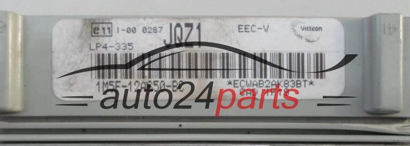 KOMPUTER STEROWNIK SILNIKA FORD FOCUS 1.6 VISTEON 1M5F-12A650-BC,1M5F12A650BC, JQZ1, LP4-335