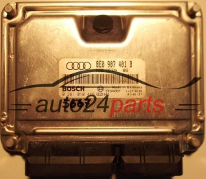 KOMPUTER STEROWNIK SILNIKA AUDI A4 2.5 TDI 8E0907401B, 8E0 907 401 B, BOSCH 0281010446, 0 281 010 446, DIESEL EDC15UM+ 0002 28SA4937 -  5667