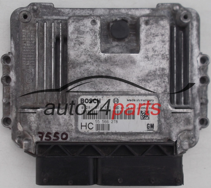 CALCULATEUR MOTEUR OPEL ASTRA VECTRA 1.9 CDTI BOSCH 0 281 014 451, 0281014451, 55566278, 1039S21482