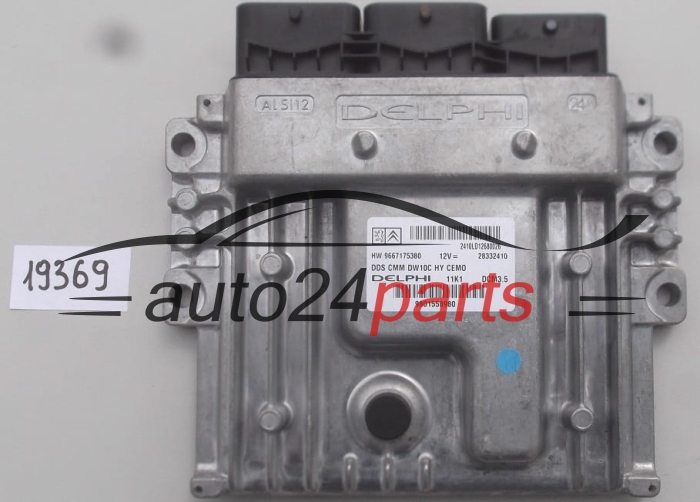 KOMPUTER STEROWNIK SILNIKA PEUGEOT CITROEN 2.0 HDI DELPHI 28332410, 9667175380, DCM3.5