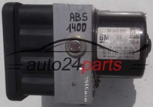 ABS HYDRAULIK-AGGREGAT MIT STEUERGERAET OPEL ASTRA H ZAFIRA B GM 24 447 835 GP, 24447835 GP, ATE 10.0206-0114.4, 10020601144, 10.0960-0525.3, 10096005253