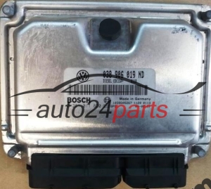 KOMPUTER STEROWNIK SILNIKA VW VOLKSWAGEN POLO 1.9 TDI ATD 038 906 019 ND 038906019ND, BOSCH 0 281 011 820, 0281011820, 1039S06267 - 1116
