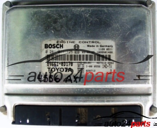 ECU CENTRALITA DE MOTOR TOYOTA YARIS 1.4 D4D 89661-0D170 1ND-TV