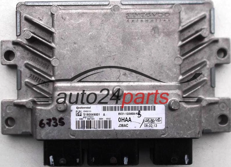 FORD FIESTA 1.6 8V21-12A650-HB 8V2112A650HB, 12A650HB, S180049001 A, S180049001A, 0HAA, J38AC.jpg
