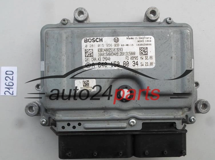MERCEDES A 160 CDI BOSCH 0 281 015 956, 0281015956, A 640 150 80 34, A6401508034, CRA.43 