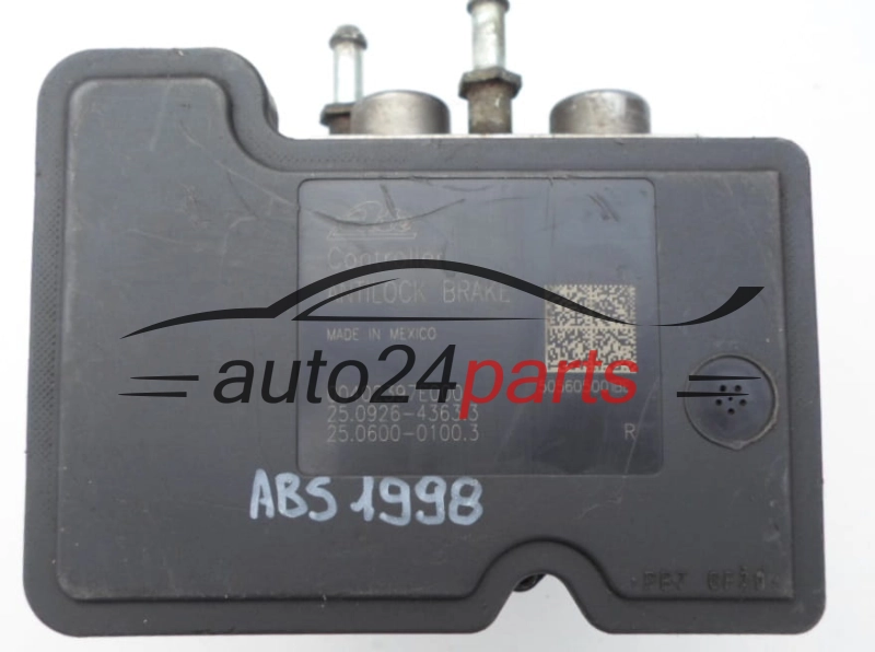 ABS POMPA CHRYSLER VOYAGER 2.8 CRD P04721522AB, 25092643633, 00402397E000