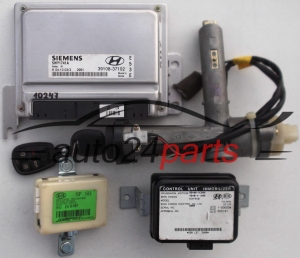 CENTRALITA DE MOTOR KIA MAGENTIS 2.5, SIEMENS 5WY1741A, 39108-37102, 3910837102 