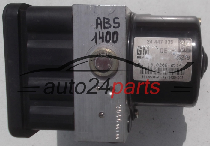 POMPE HYDRAULIQUE ET CALCULATEUR dABS OPEL ASTRA H ZAFIRA B GM 24 447 835 GP, 24447835 GP, ATE 10.0206-0114.4, 10020601144, 10.0960-0525.3, 10096005253 