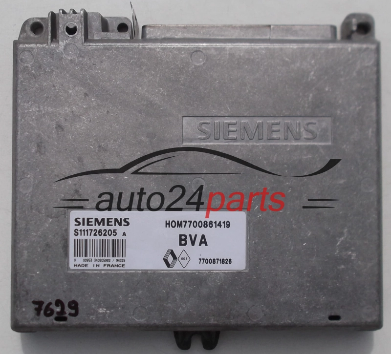 KOMPUTER STEROWNIK SILNIKA RENAULT SIEMENS S111726205 A,  HOM 7700861419